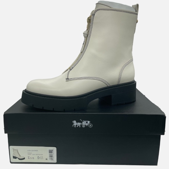 Coach off white booties - Picture 8 of 10